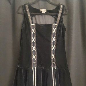 Chicstar Black Velvet Dress